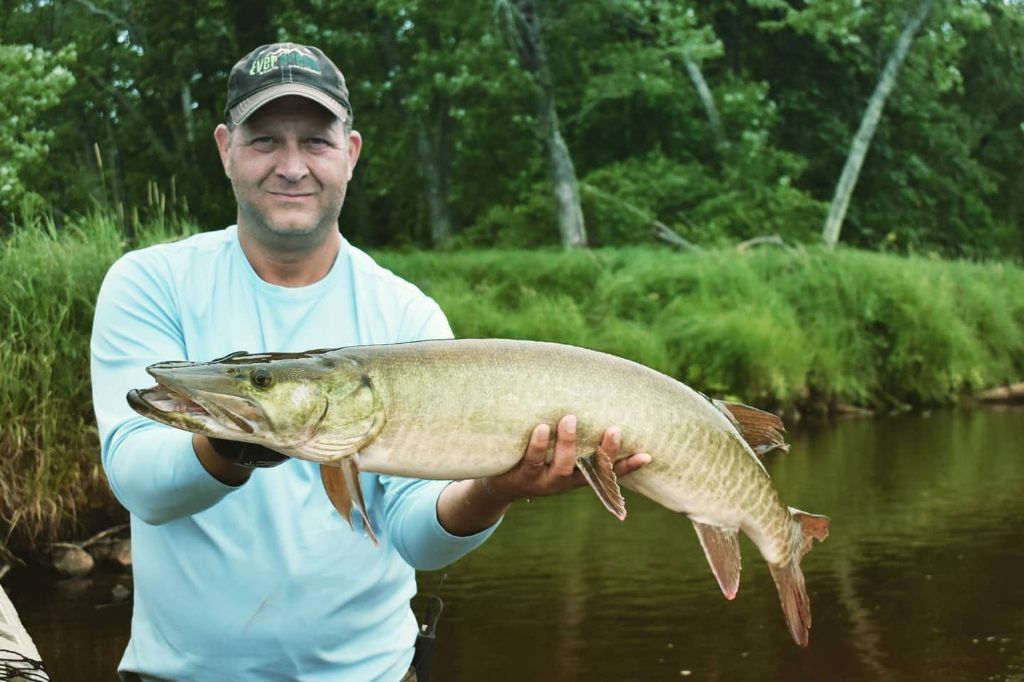 Muskellunge in St. Croix River, MN